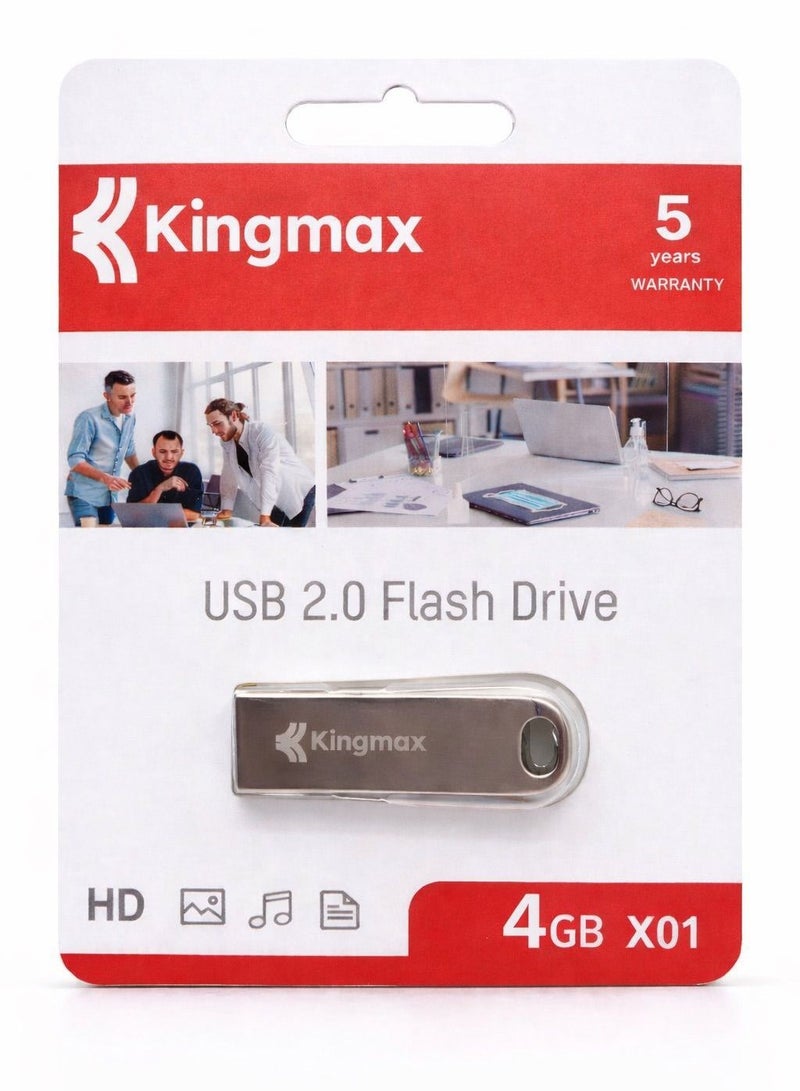 X01 USB 2.0 Flash Drive - 4 GB